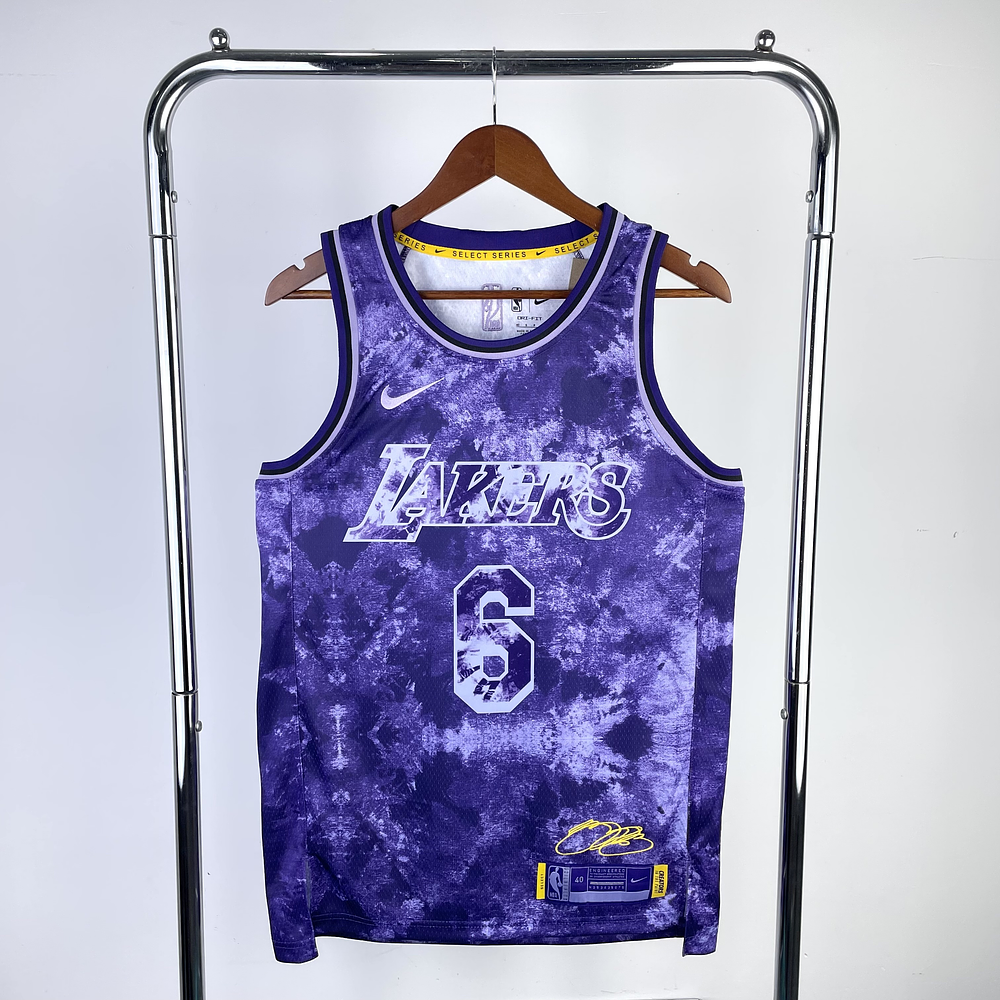 Camisola Lakers 2023 - Honor Edition - James N°6