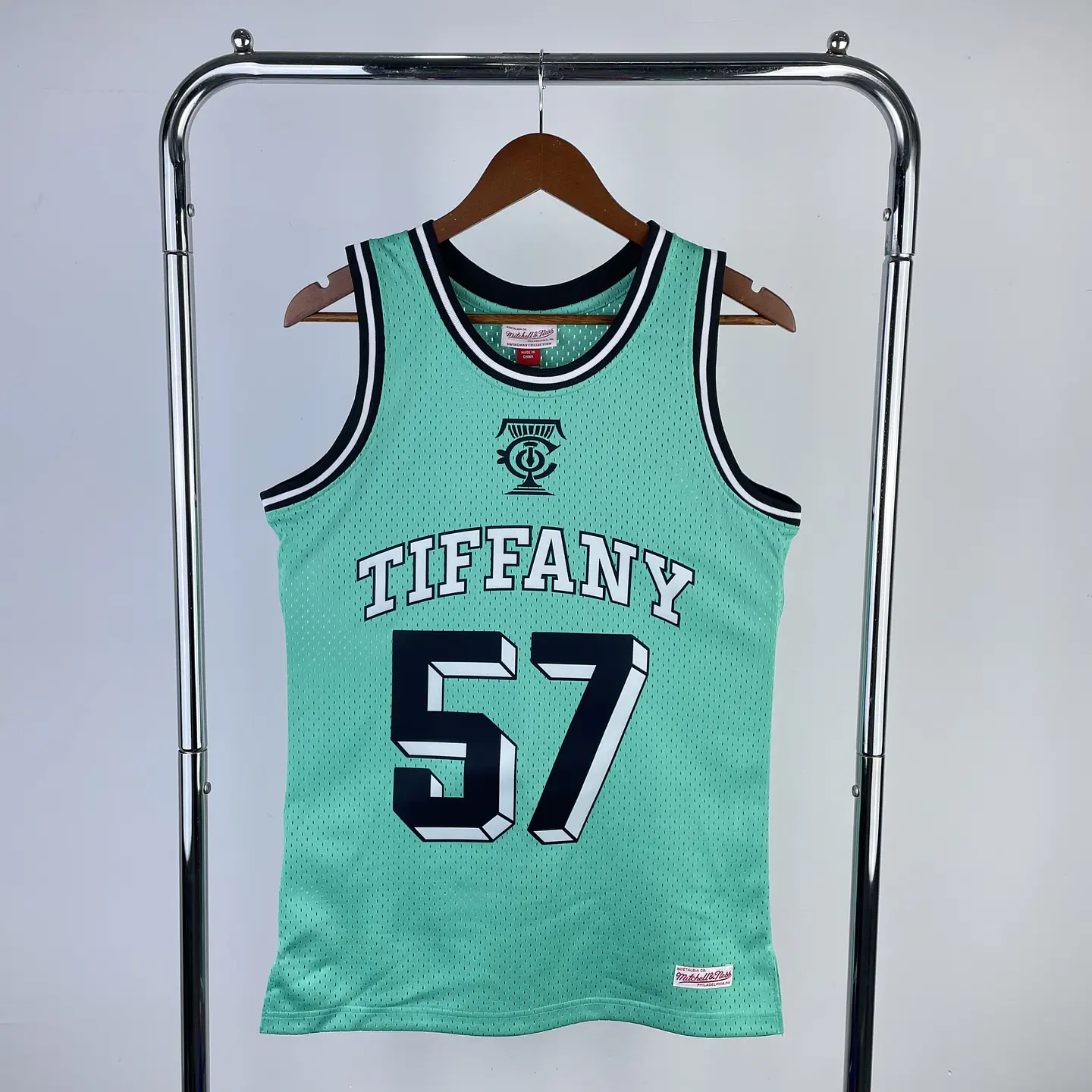Camisola Tiffany x Mitchell & Ness x Spalding - Tiffany & Co. N°57 1