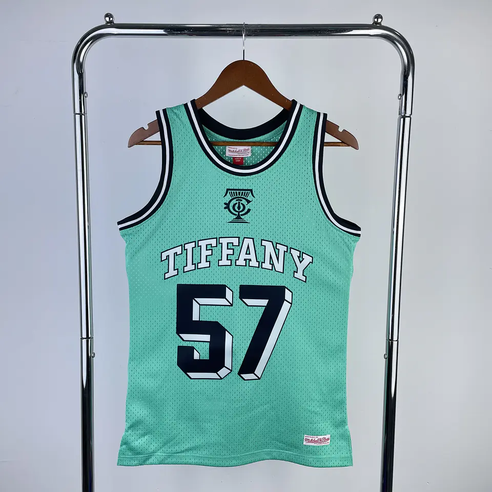 Camisola Tiffany x Mitchell & Ness x Spalding - Tiffany & Co. N°57 1