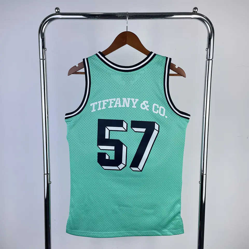 Camisola Tiffany x Mitchell & Ness x Spalding - Tiffany & Co. N°57 2