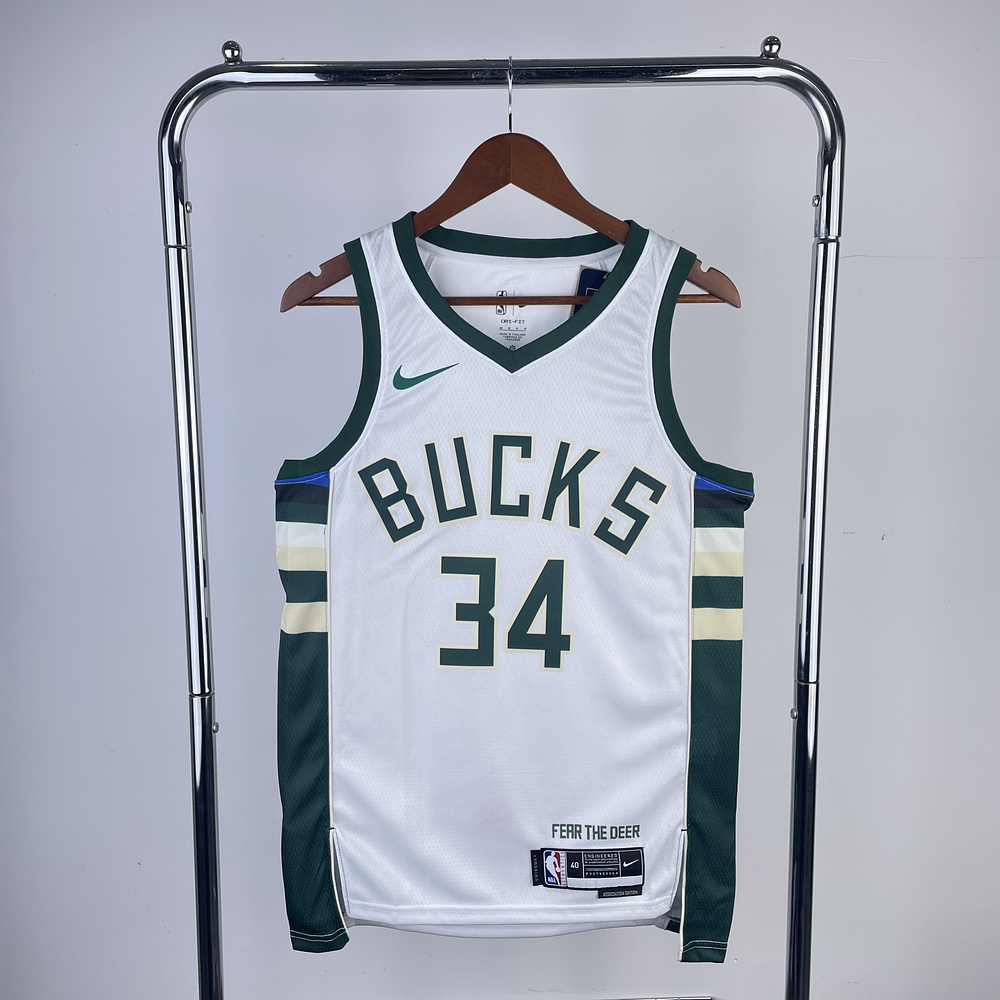 Camisola Milwaukee Bucks 2023 - Antetokoumpo N°34