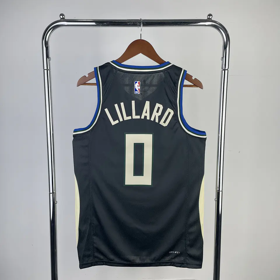 Camisola Milwaukee Bucks 2023 - Lillard N°0 2