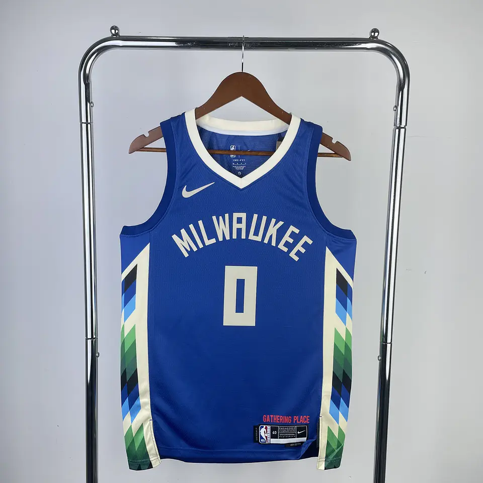 Camisola Milwaukee Bucks 2023 - Lillard N°0 1