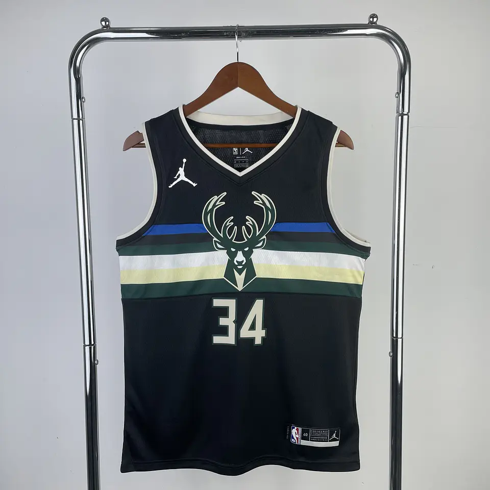 Camisola Milwaukee Bucks 2021 - Antetokoumpo N°34 1