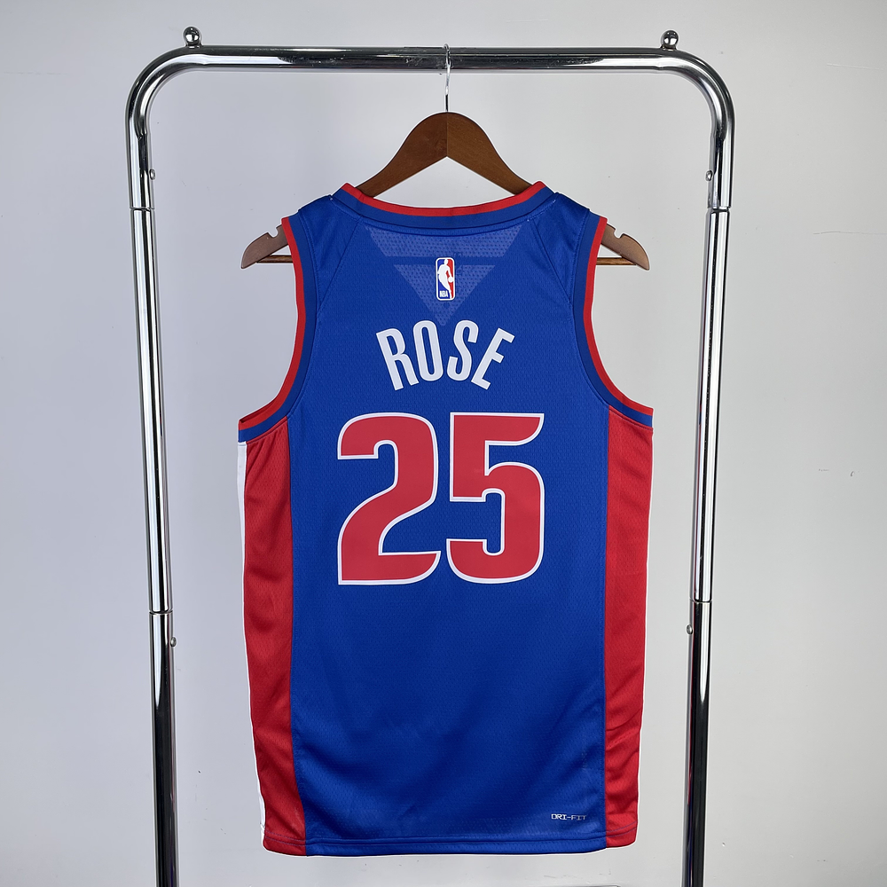 Camisola Detroit Pistons 2023 - Rose N°25