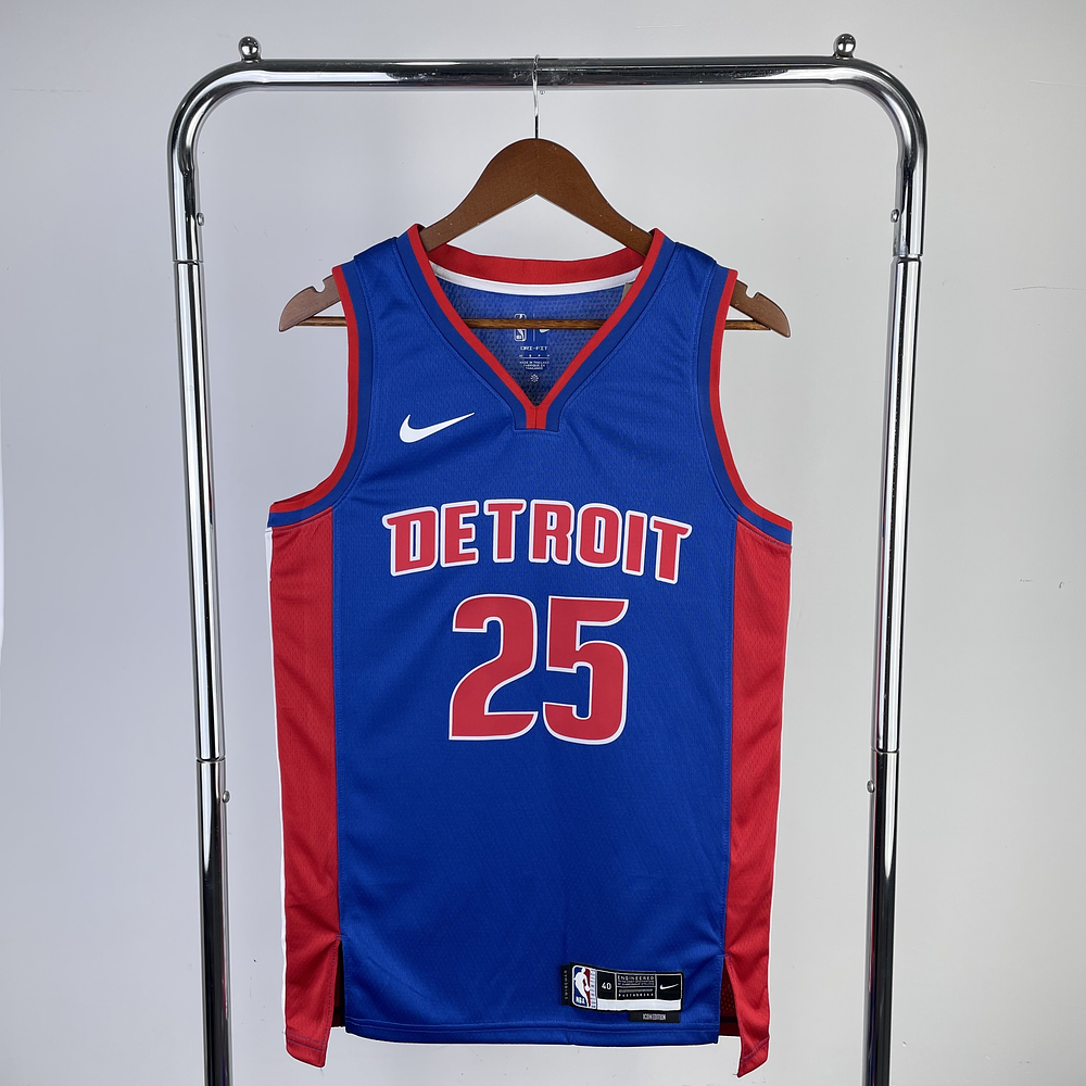 Camisola Detroit Pistons 2023 - Rose N°25