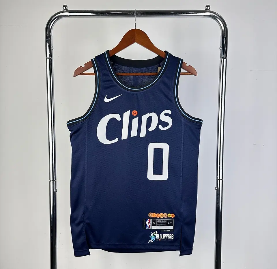 Camisola Clippers 2024 - Westbrook N°0 1