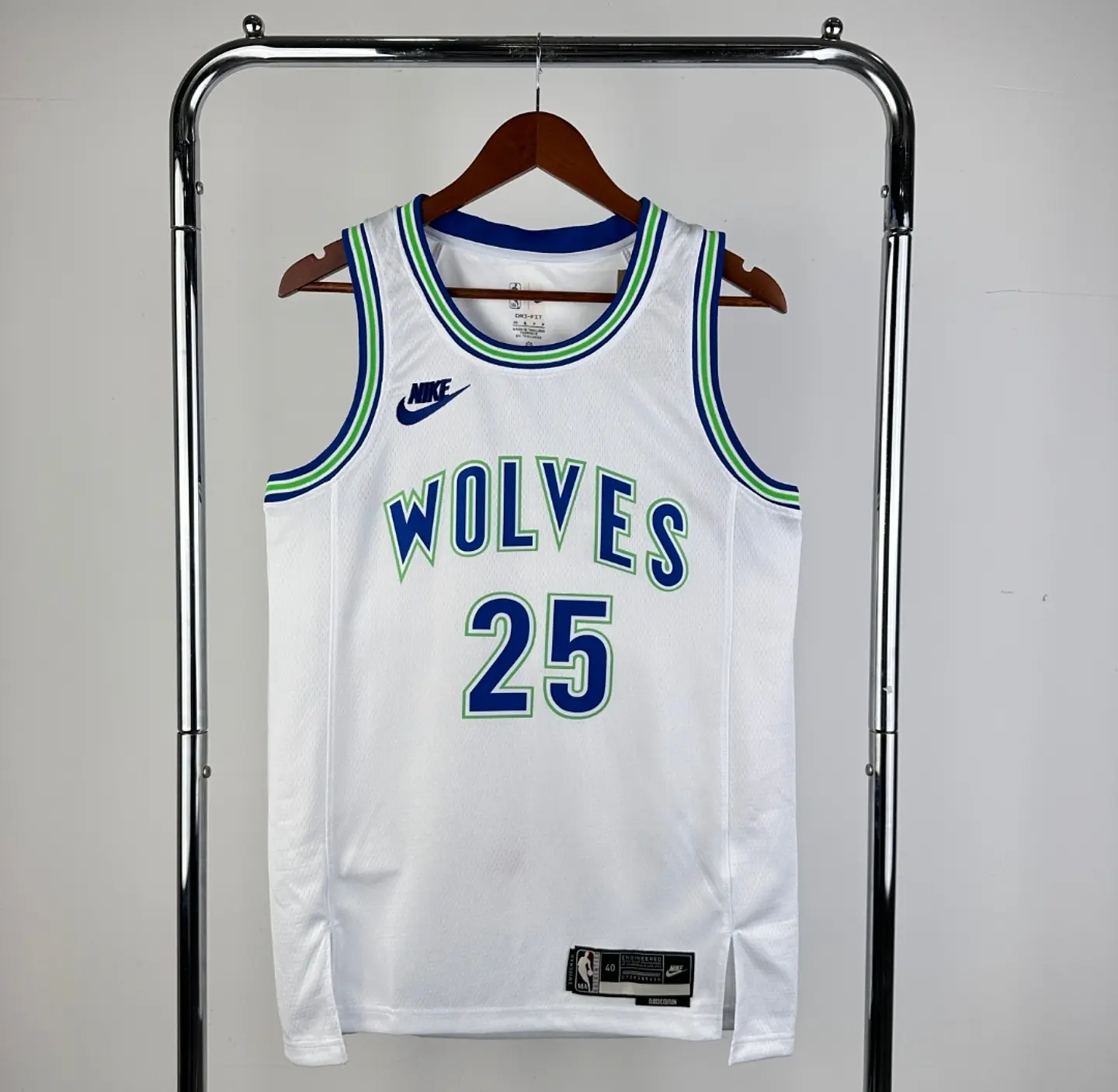Camisola Minnesota Timberwolves 2024 - Rose N°25 1
