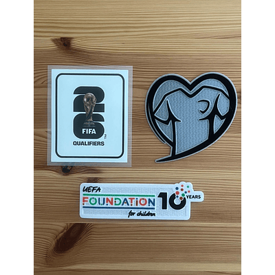 Patch / Badge - FIFA World Cup 2026 European Qualifiers - Kit 3 Patch's