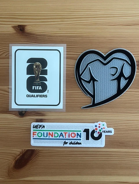 Patch / Badge - FIFA World Cup 2026 European Qualifiers - Kit 3 Patch's