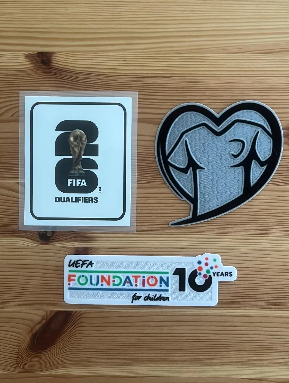 Patch / Badge - FIFA World Cup 2026 European Qualifiers - Kit 3 Patch's 1