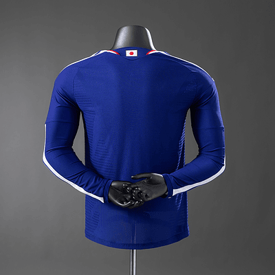 Camisola Japão I - FIFA WC 2026 - Versão Jogador - Manga Longa