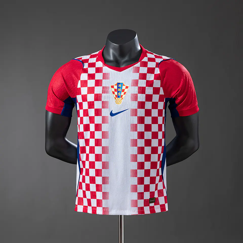 Camisola Croácia I - FIFA WC 2026 - Versão Jogador 1