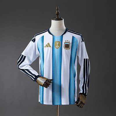 Camisola Argentina I - FIFA WC 2026 - Manga Longa