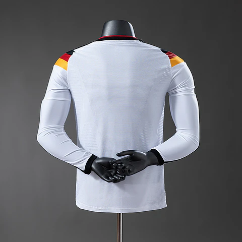 Camisola Alemanha I - FIFA WC 2026 - Versão Jogador - Manga Longa