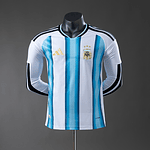 Camisola Argentina I - FIFA WC 2026 - Versão Jogador - Manga Longa