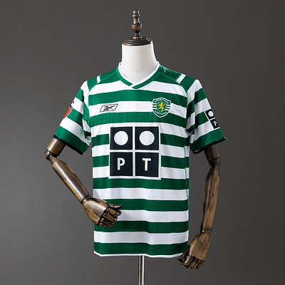 Camisola Sporting CP I 03/04 - Retro