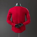 Camisola Portugal I - Euro 2012 - Manga Longa - Retro - Versão Jogador