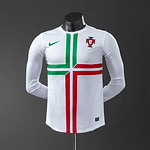 Camisola Portugal II - Euro 2012 - Manga Longa - Retro - Versão Jogador