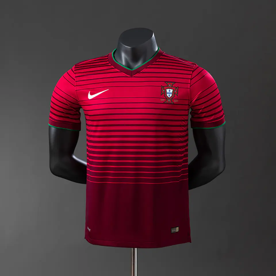Camisola Portugal I - FIFA WC 2014 - Retro - Versão Jogador 1