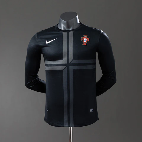 Camisola Portugal II 2013 - Manga Longa - Retro - Versão Jogador