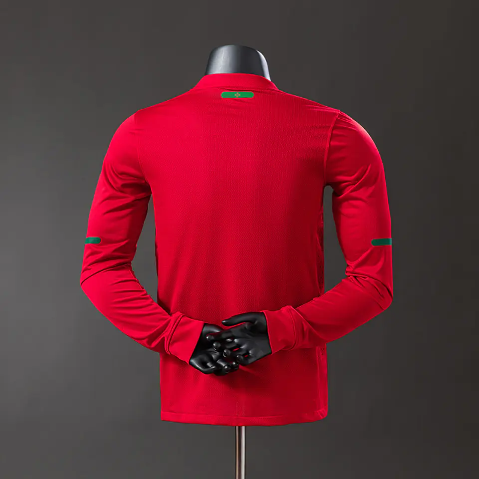 Camisola Portugal I - FIFA WC 2010 - Manga Longa - Retro - Versão Jogador 2