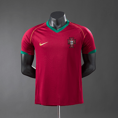 Camisola Portugal I - FIFA WC 2006 - Retro - Versão Jogador
