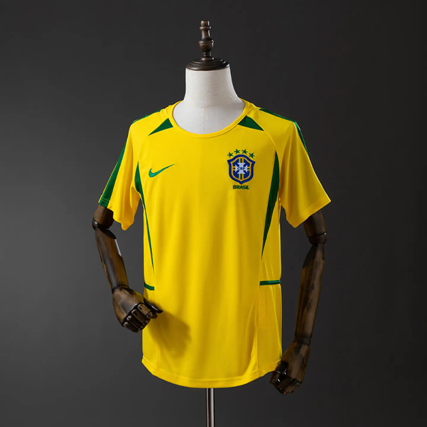 Camisola Brasil I 2002 - Retro 1
