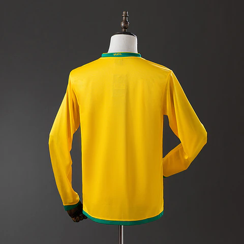 Camisola Brasil I 2006 - Manga Longa - Retro