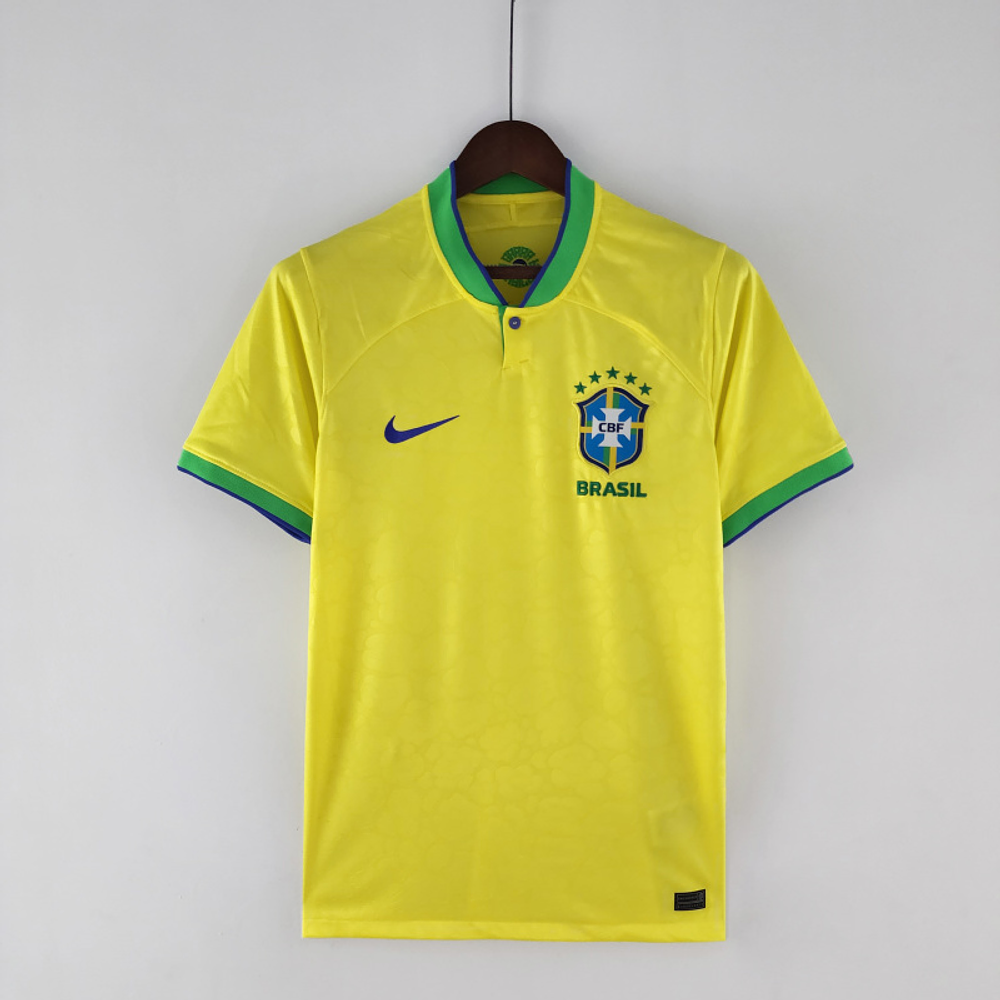 Camisola Brasil l - FIFA WC 2022 - Retro
