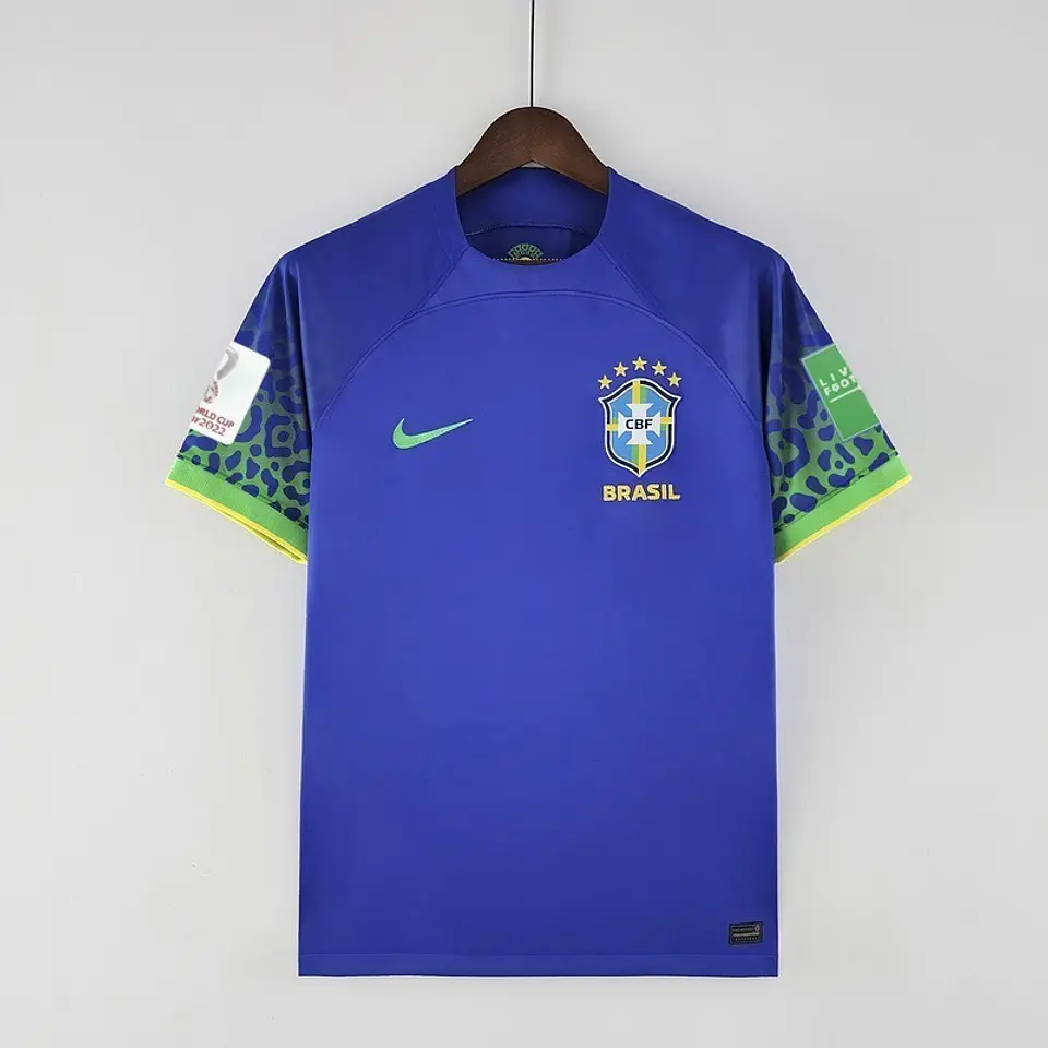 Camisola Brasil Il - FIFA WC 2022 - Retro 1
