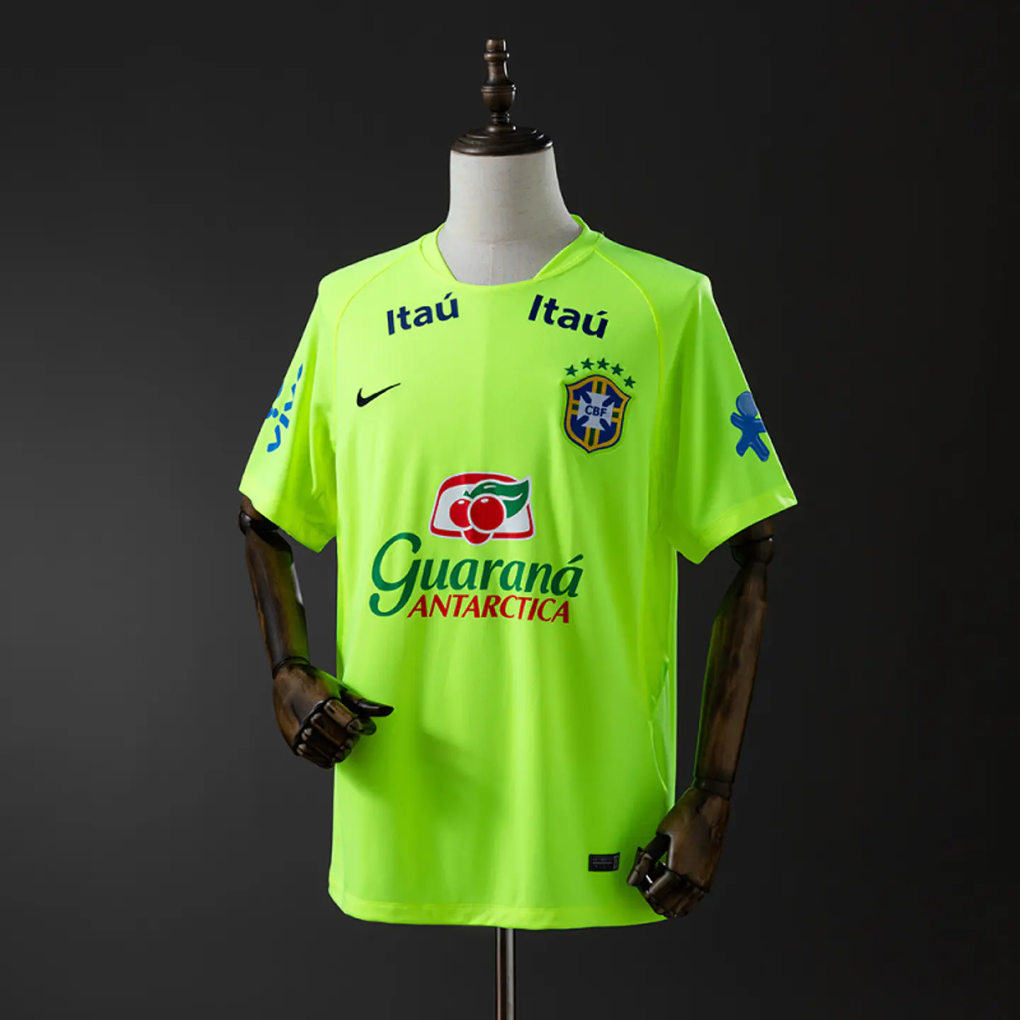 Camisola Brasil 2020 - Treino - Retro 1
