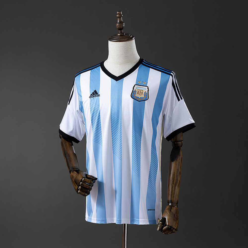 Camisola Argentina I - FIFA WC 2014 - Retro