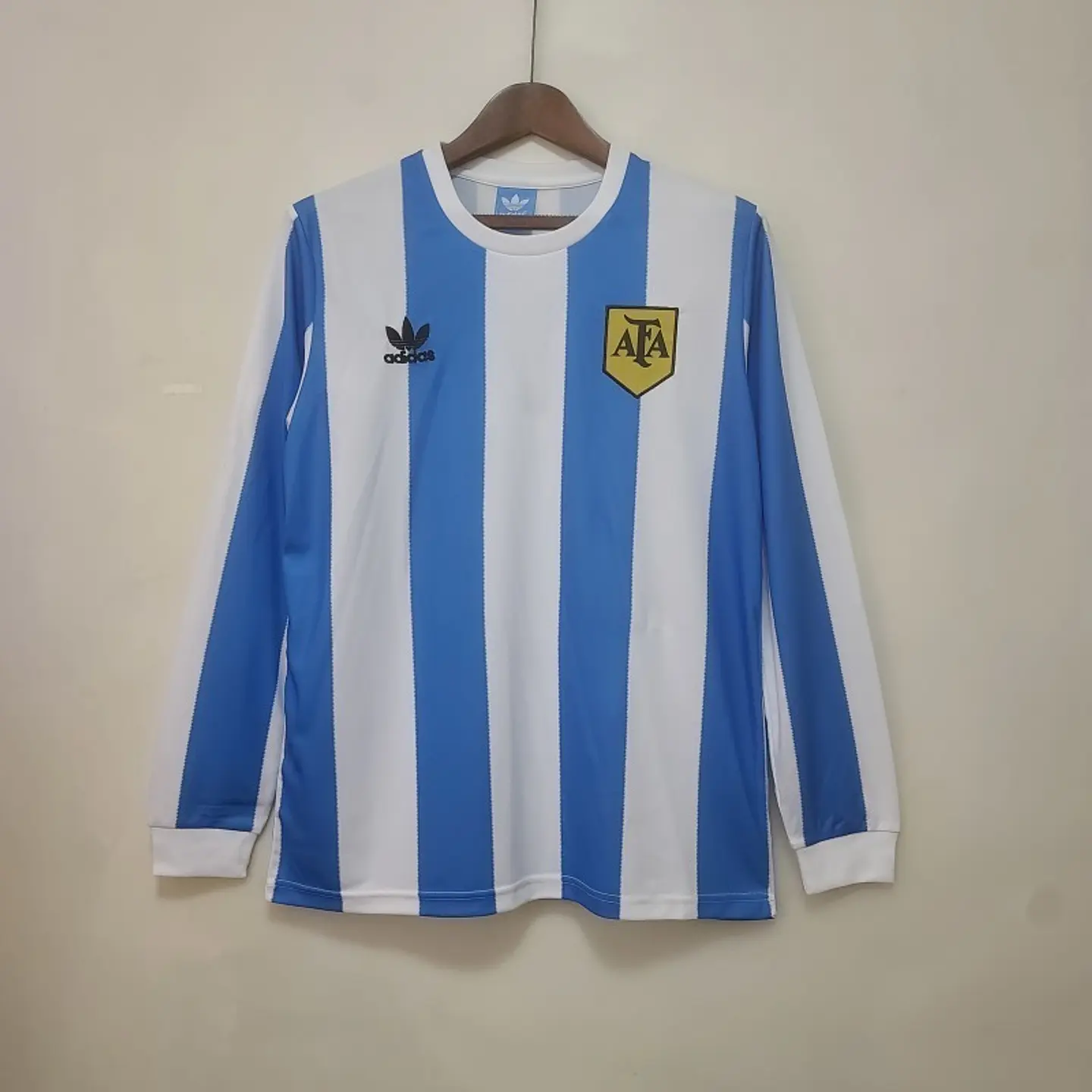 Camisola Argentina I 1978 - Manga Longa - Retro 1