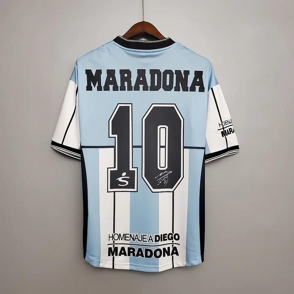 Camisola Argentina I 2001 - Maradona - Retro 2
