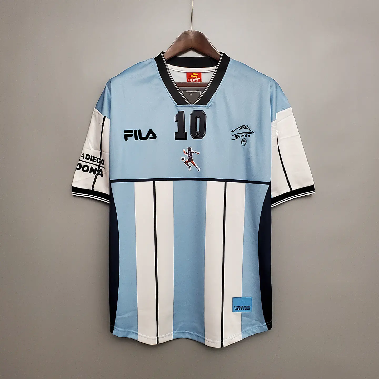 Camisola Argentina I 2001 - Maradona - Retro 1