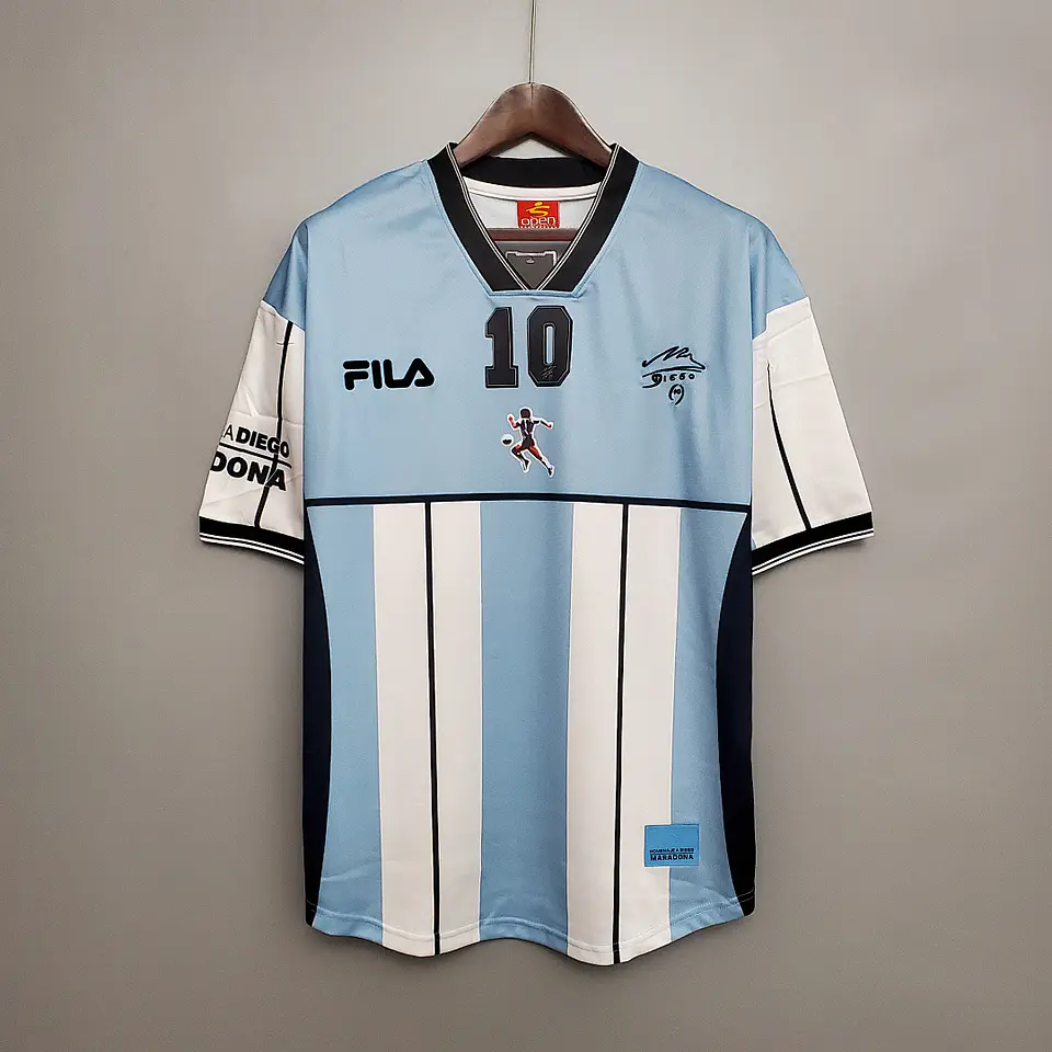 Camisola Argentina I 2001 - Maradona - Retro 1