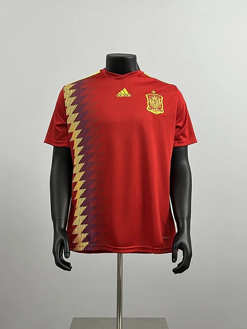 Camisola Espanha I 2018 - Retro