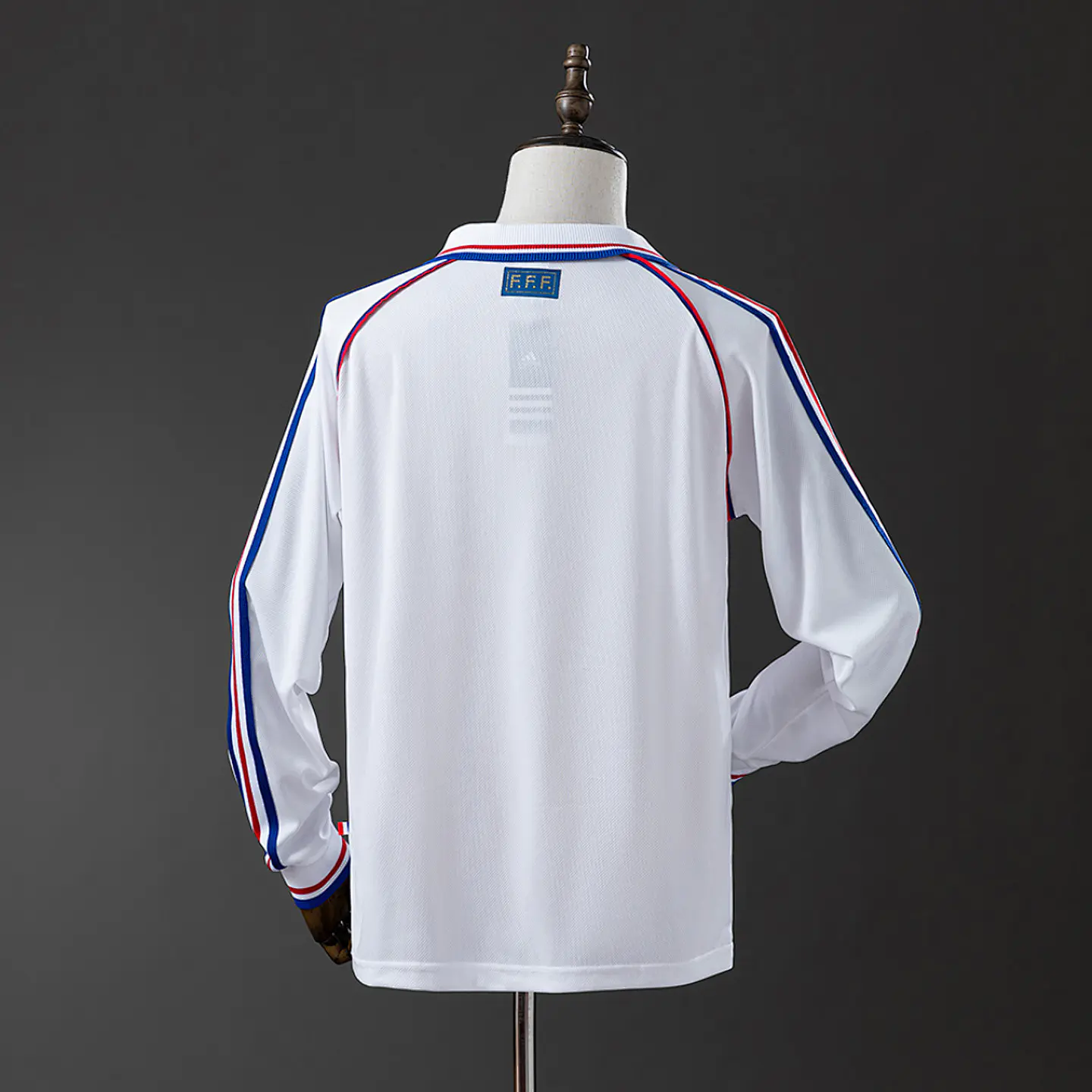 Camisola França II 1998 - Manga Longa - Retro 2