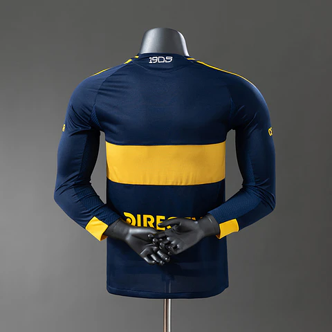 Camisola Boca Juniors I 25/26 - Manga Longa - Versão Jogador