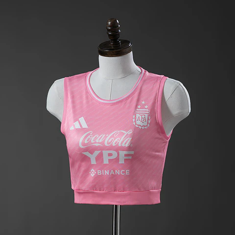 Top feminino Argentina - Treino