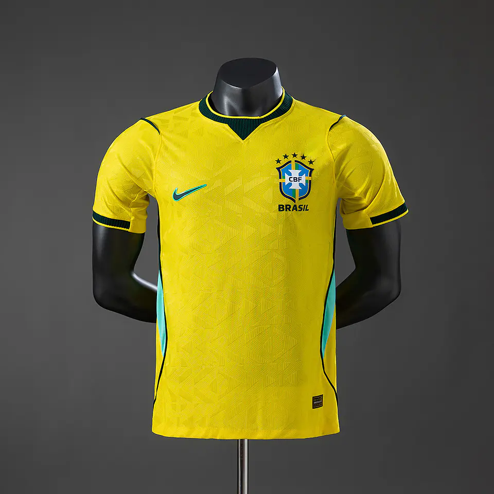 Camisola Brasil I - FIFA WC 2026 - Versão Jogador 1