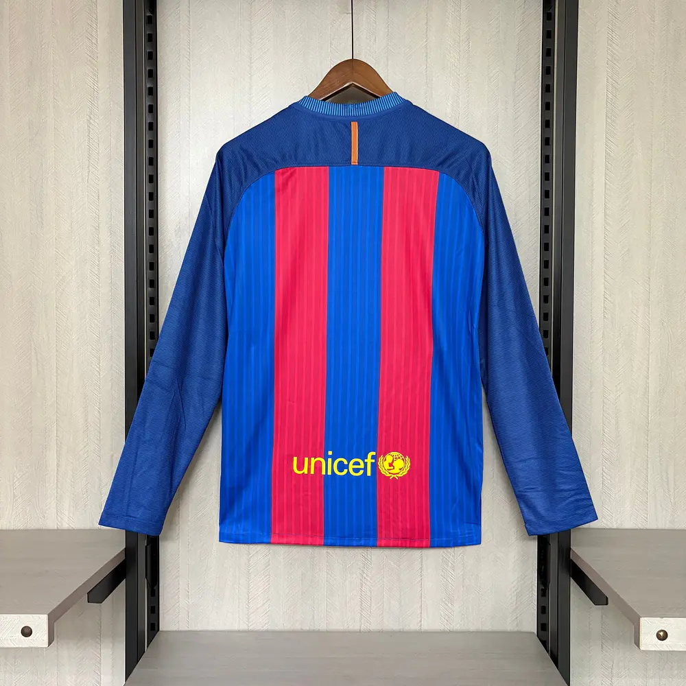 Camisola Barcelona I 16/17 - Manga Longa