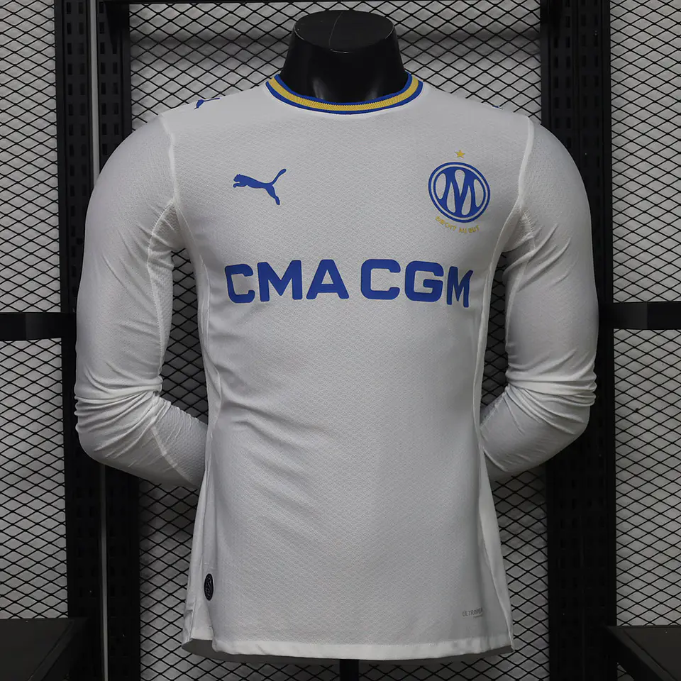 Camisola Marselha I 26/27 - Versão Jogador - Manga Longa 1