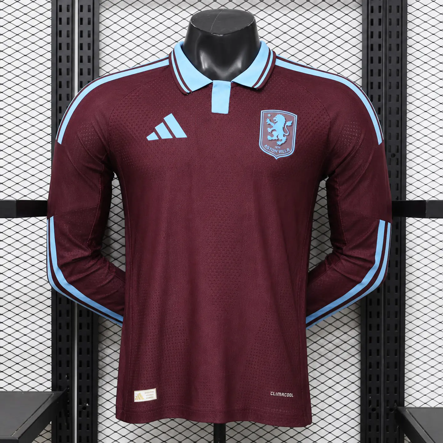 Camisola Aston Villa I 26/27 - Manga Longa - Versão Jogador 1