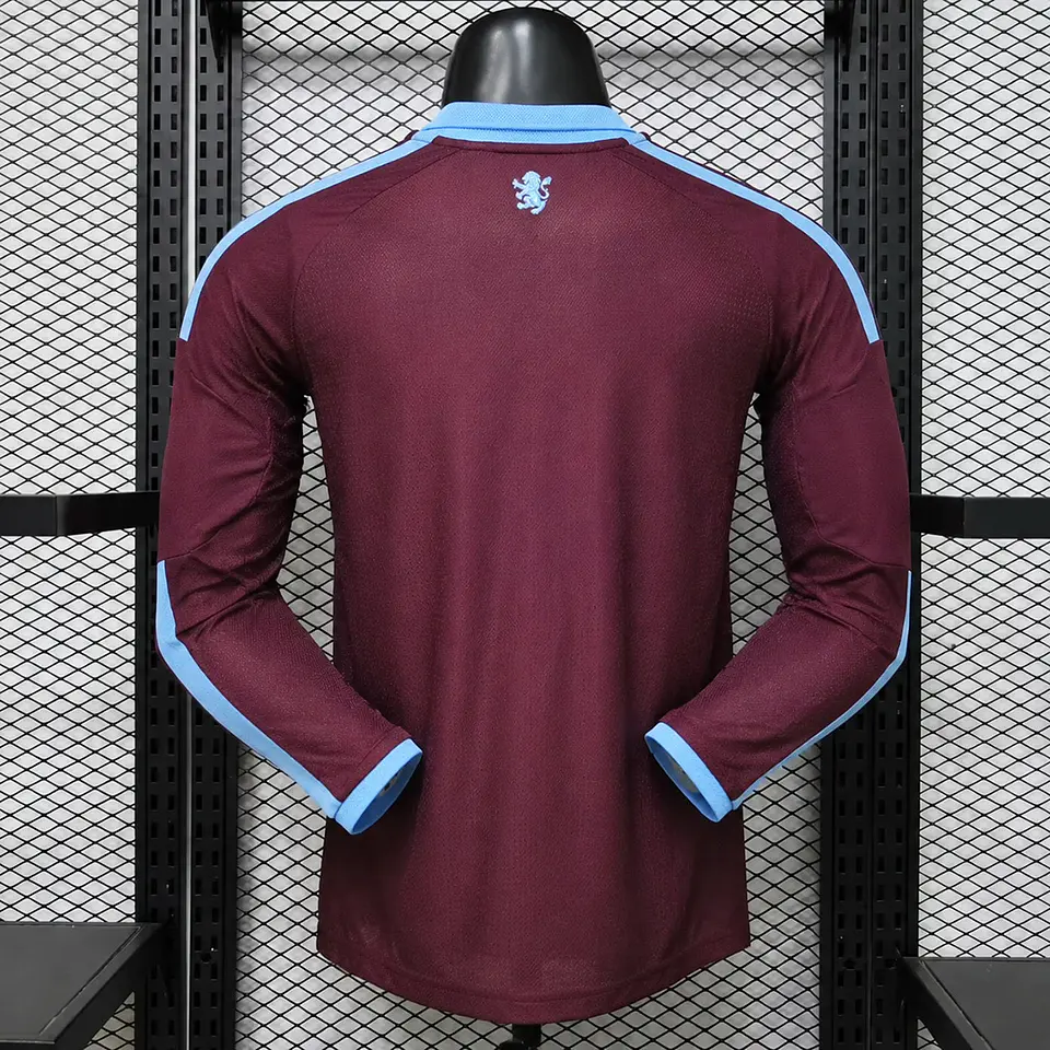 Camisola Aston Villa I 26/27 - Manga Longa - Versão Jogador 2