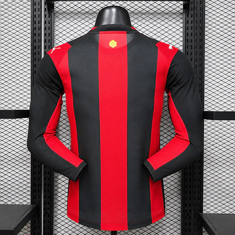 Camisola AC Milan I 26/27 - Manga Longa - Versão Jogador