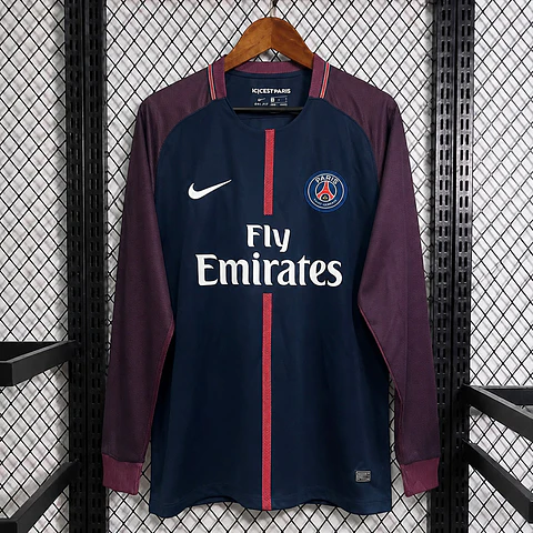Camisola PSG 17/18 - Retro - Manga Longa