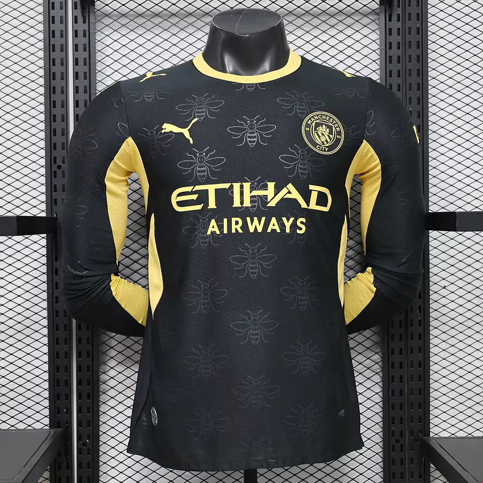 Camisola Manchester City II 26/27 - Versão Jogador - Manga Longa 1