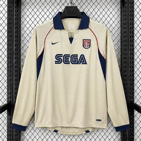 Camisola Arsenal 01/02 - Retro - Manga Longa